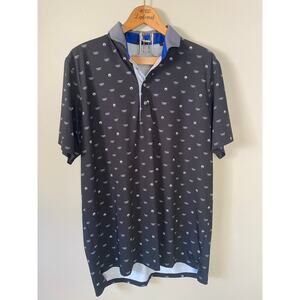 Greyson Black Polo Shirt with Cadillac logo